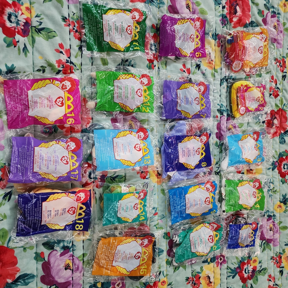 2000 Full Collection Beanie Babies Mcdonalds